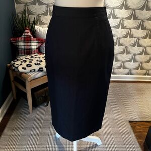 Halogen midi denim like skirt size 2